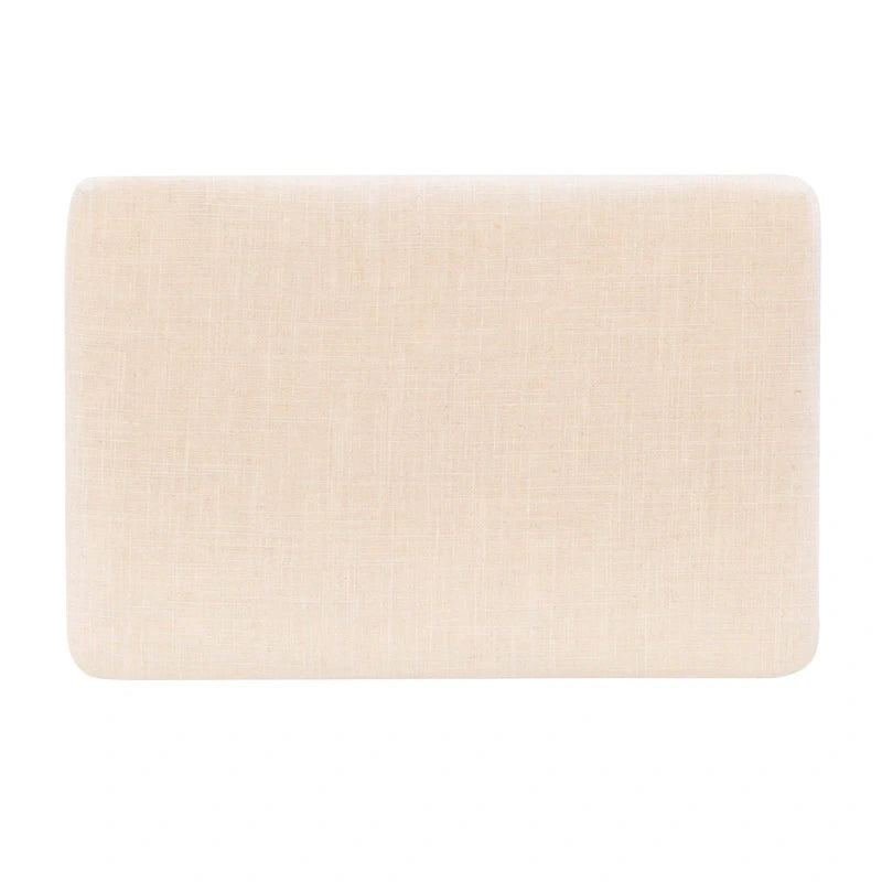 Tabouret de bar sans dossier de 26" rembourré avec clous décoratifs
