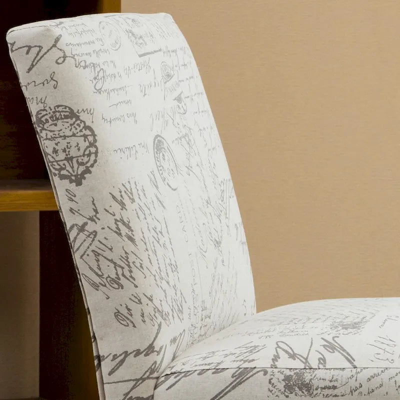 Upholstered Slipper Accent Chair