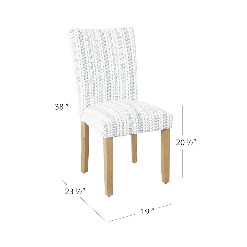 Classic Parsons Dining Chairs, Set of 2