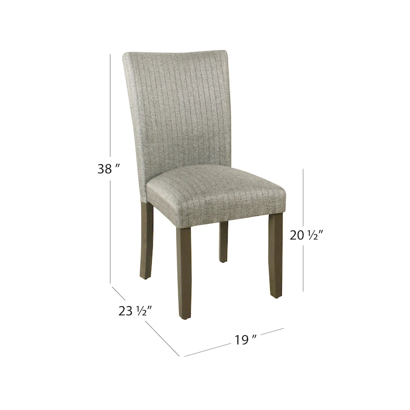 Classic Parsons Dining Chairs, Set of 2