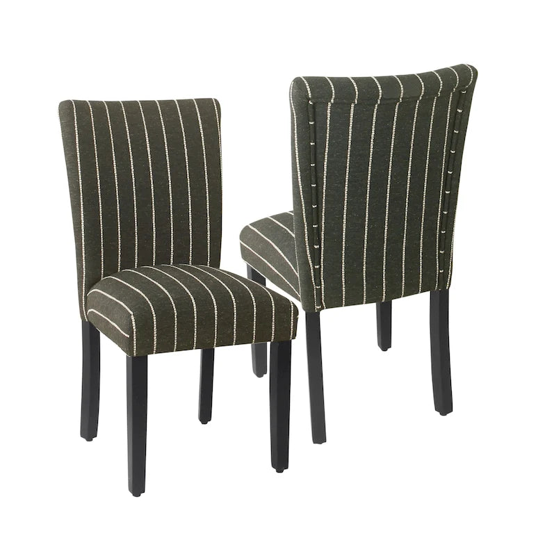 Classic Parsons Dining Chairs, Set of 2