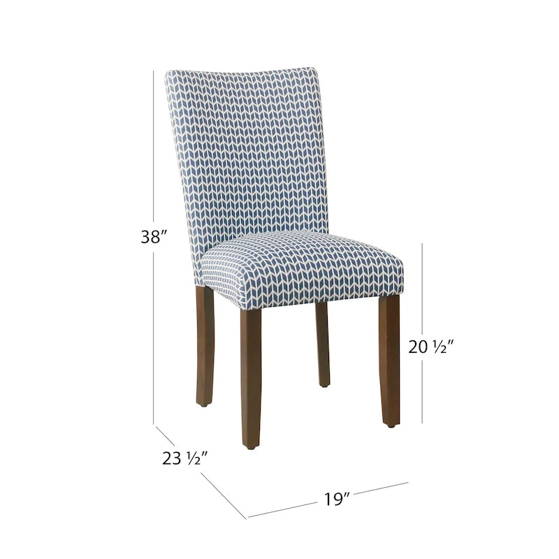 Classic Parsons Dining Chairs, Set of 2
