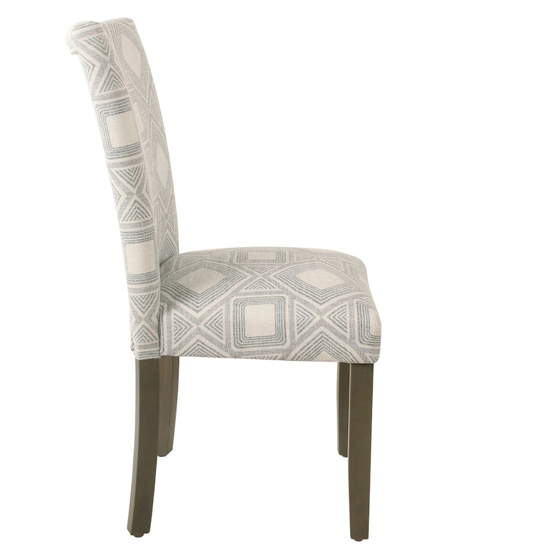 Classic Parsons Dining Chairs, Set of 2