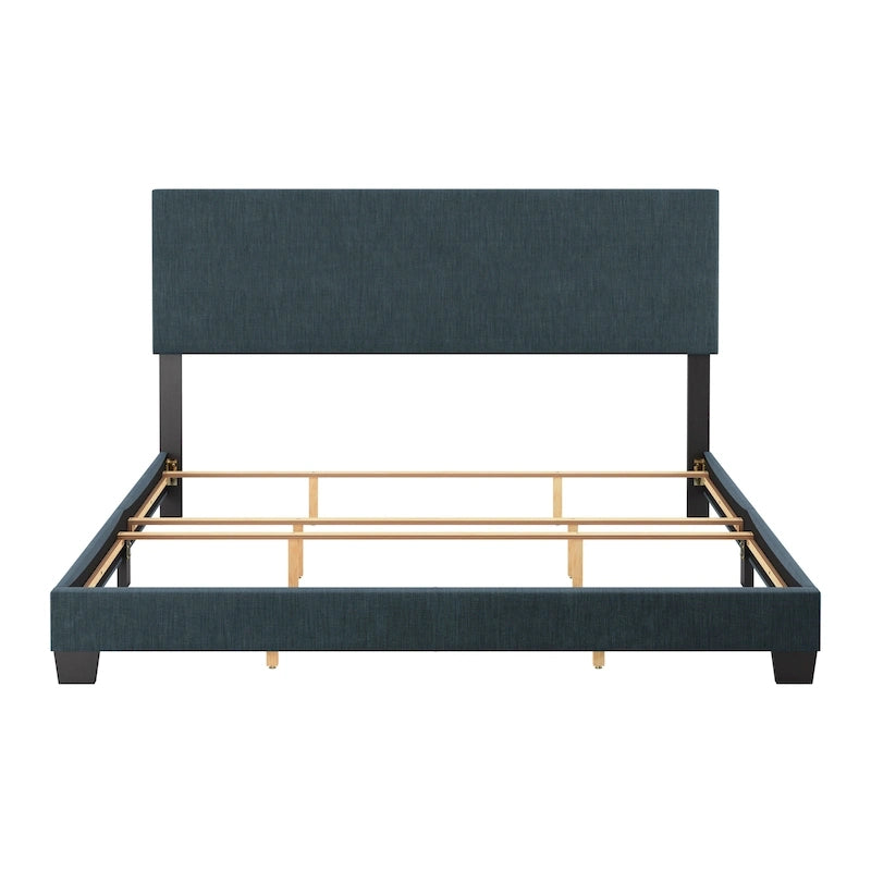 Modernes Kingsize-Bett, Lattenrost erforderlich