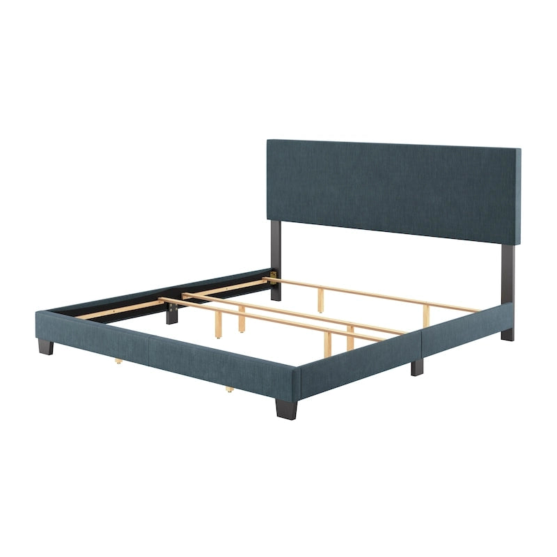 Modernes Kingsize-Bett, Lattenrost erforderlich