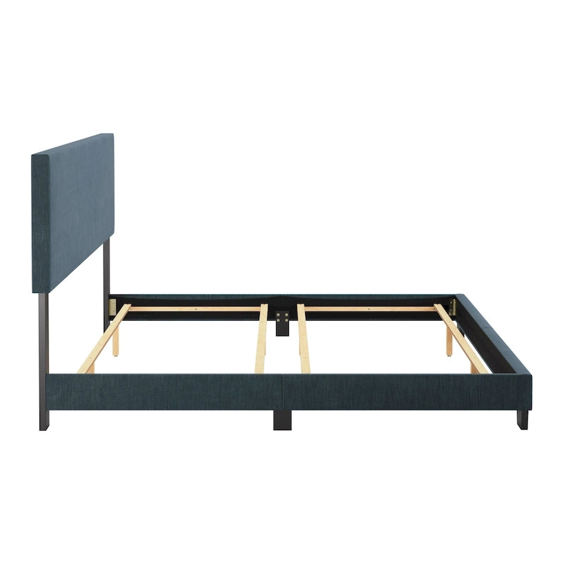 Modernes Kingsize-Bett, Lattenrost erforderlich