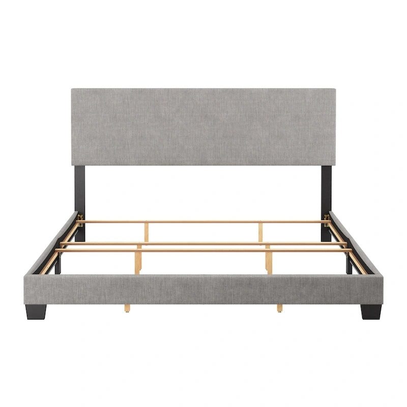 Modernes Kingsize-Bett, Lattenrost erforderlich