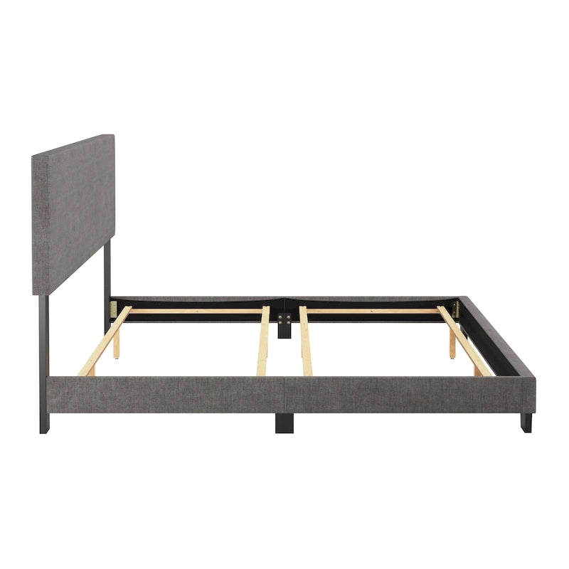 Modernes Kingsize-Bett, Lattenrost erforderlich