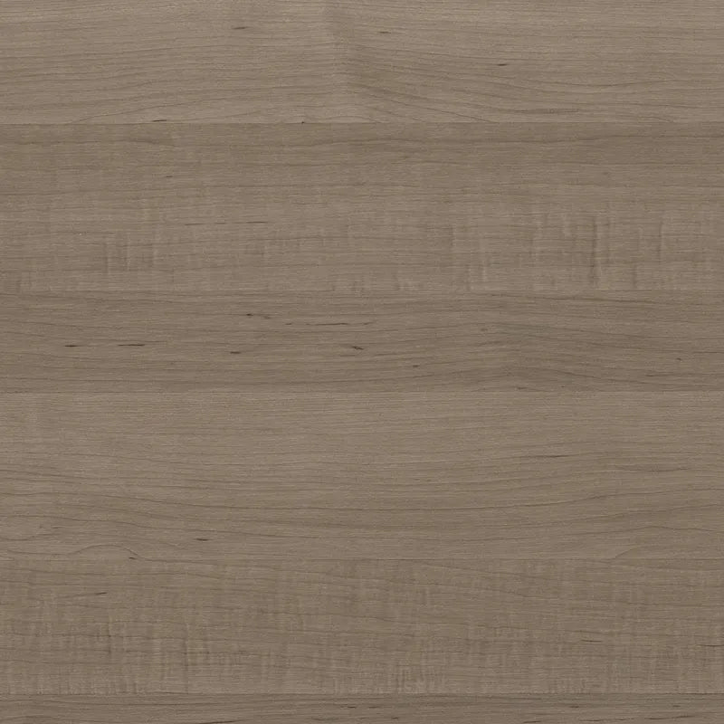 Table de chevet en frêne gris de style transitionnel
