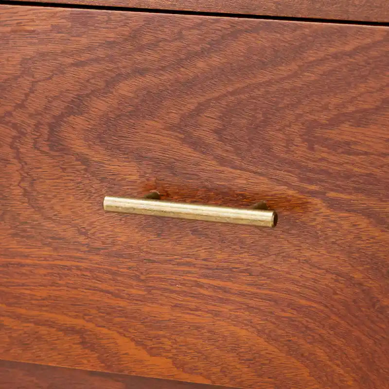 Schreibtisch im Mid-Century-Modern-Stil mit 2 Schubladen