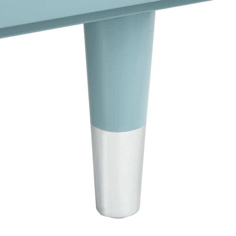 Schreibtisch im Mid-Century-Modern-Stil mit 2 Schubladen
