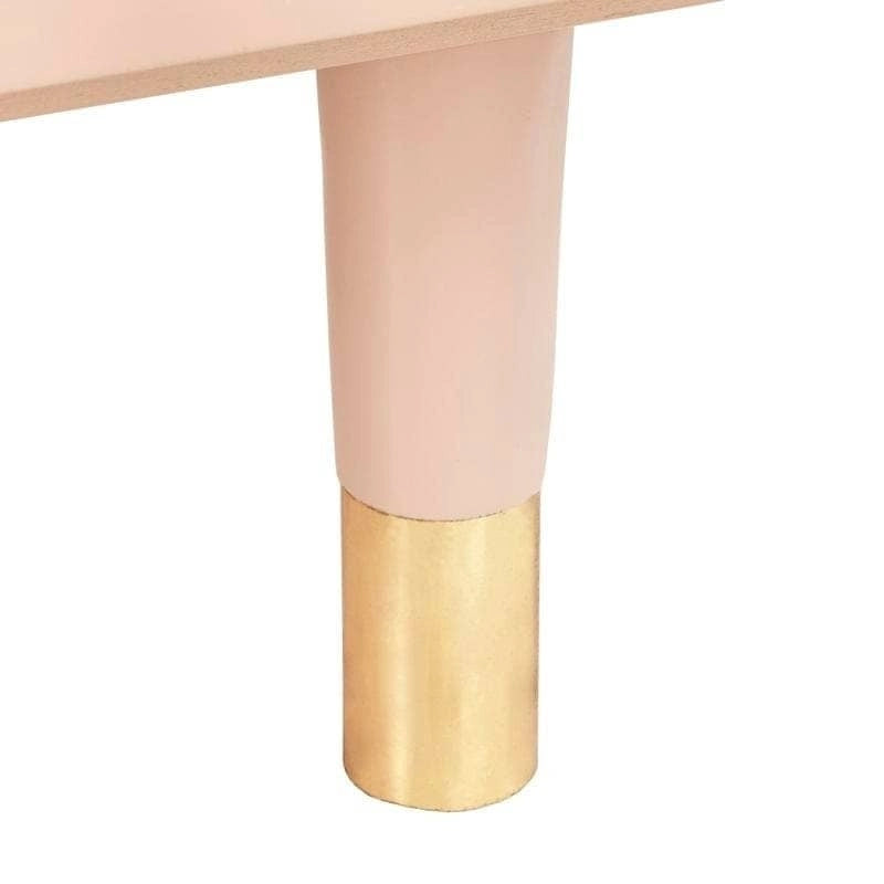 Schreibtisch im Mid-Century-Modern-Stil mit 2 Schubladen