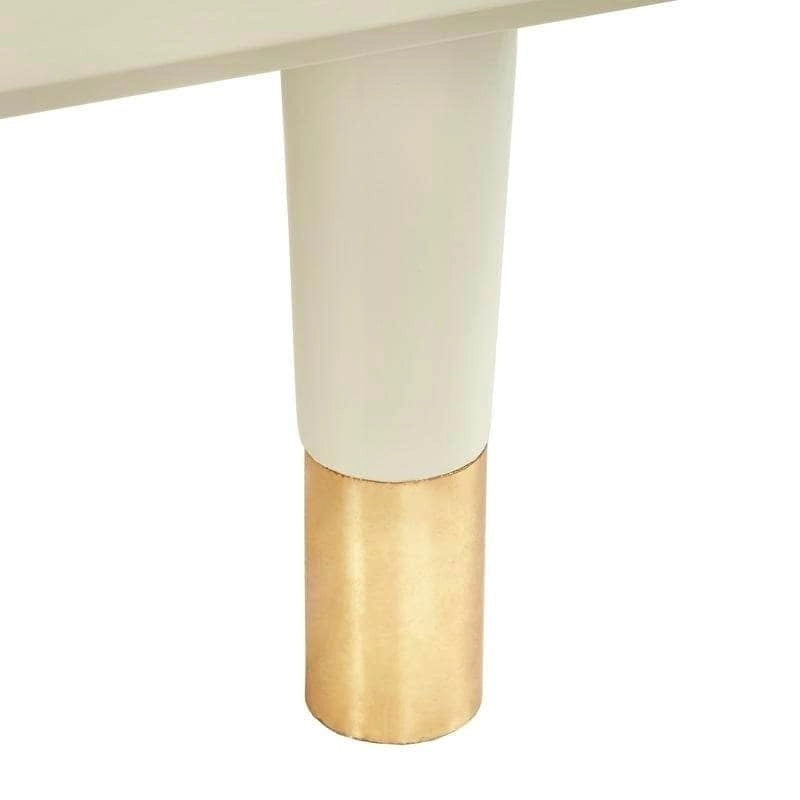 Schreibtisch im Mid-Century-Modern-Stil mit 2 Schubladen