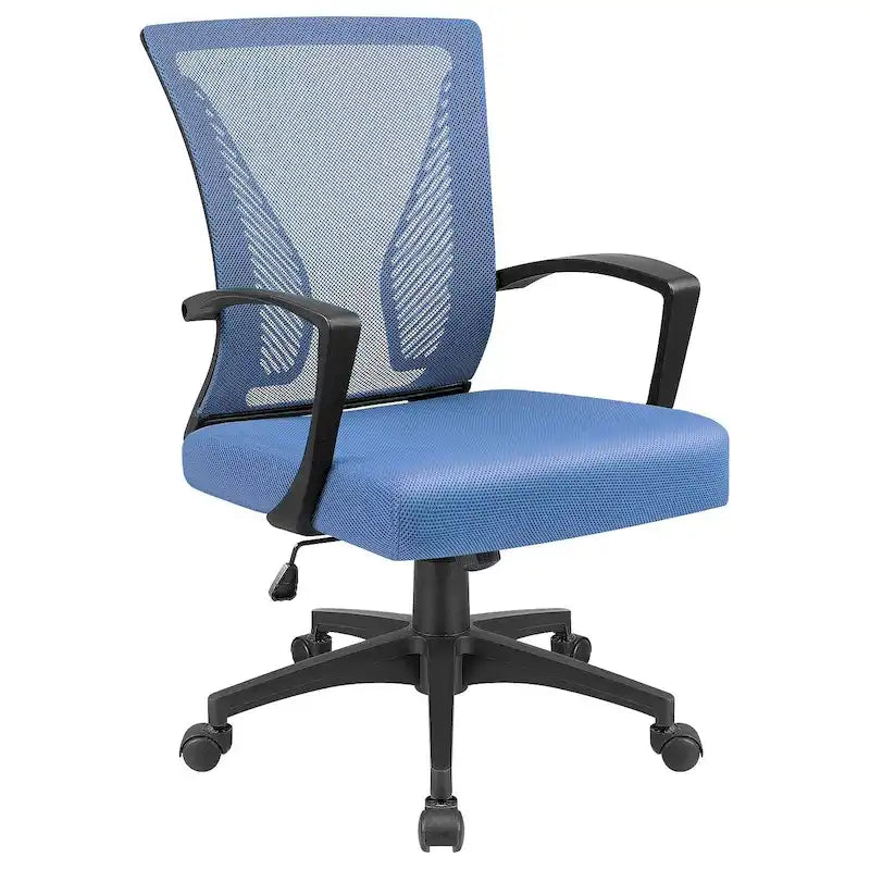 Ergonomic Mid-Back Mesh Office Chair with Lumbar Support
