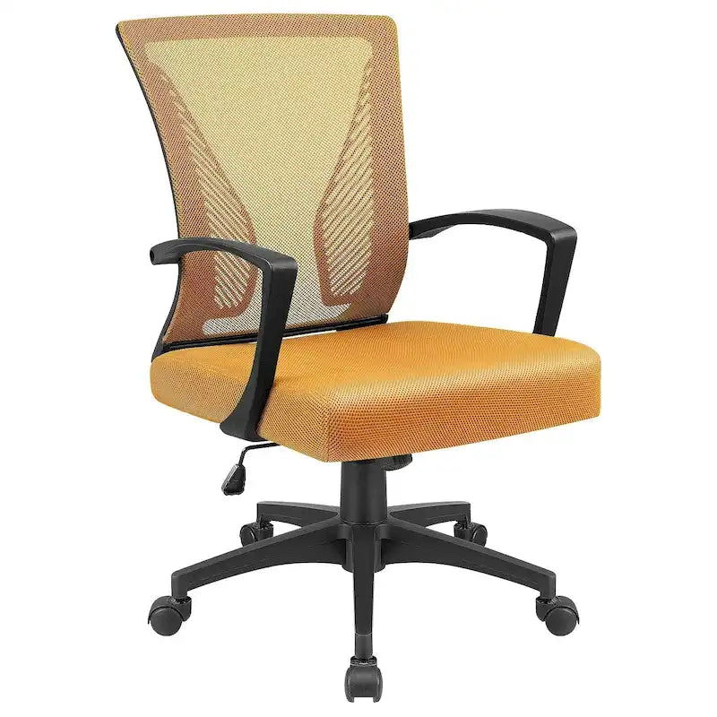 Ergonomic Mid-Back Mesh Office Chair with Lumbar Support