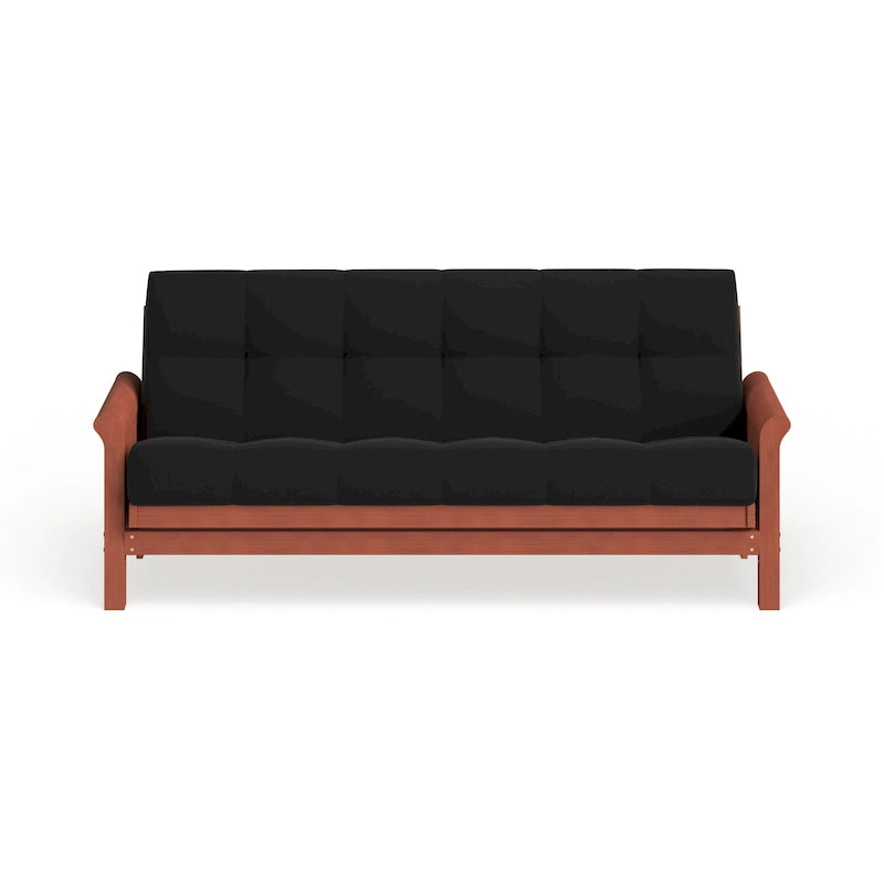 10-inch Thick Twill Futon Mattress (Twin, Full, or Queen)